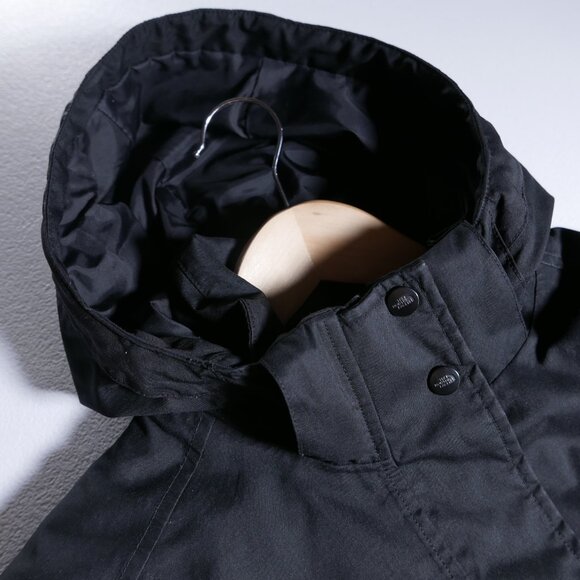 Black City Breeze Rain Trench Coat - Picture 3 of 6